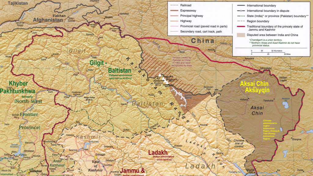 Gilgit-Baltistan Map